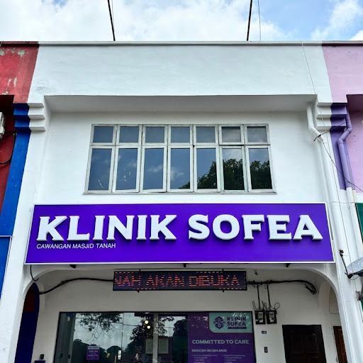 Klinik Sofea +Surgeri Masjid Tanah - Rawatan Kecemasan, Demam, Influenza, Denggi, Neb/Suction, Med CheckUp, Cuci Luka, Scan